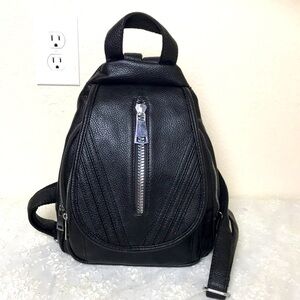 Faux Leather Backpack Purse NWOT